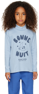 Детская синяя футболка Bonne Nuit TINYCOTTONS