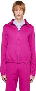 Розовая спортивная куртка с вышивкой Acne Studios