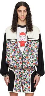 Спортивная куртка SSENSE Exclusive Multicolor Daisies Anna Sui
