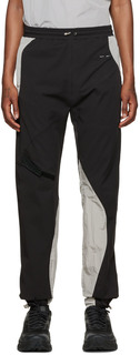 Черные спортивные брюки со вставками HELIOT EMIL