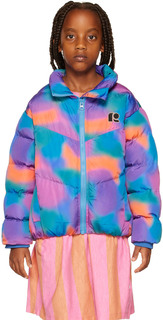 Детское многоцветное пуховое пальто Repose AMS