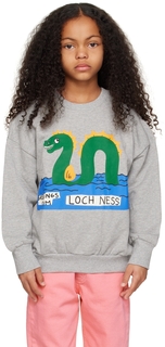 Детская серая толстовка Loch Ness Mini Rodini