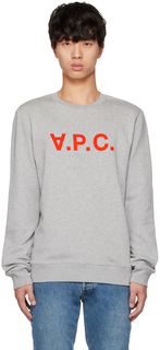 Серый свитшот VPC A.P.C.
