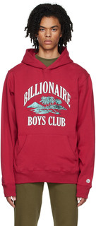 Красная толстовка с капюшоном «Рай» Billionaire Boys Club