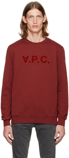 Бордовый свитшот VPC A.P.C.