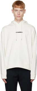 Худи из хлопка Off-White Jil Sander