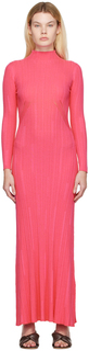 Розовое платье макси Le Papier &apos;La Robe Lenzuolo&apos; Jacquemus