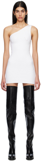 Белое мини-платье Hailey Bieber Edition WARDROBE.NYC