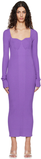 Пурпурное плотное платье-миди REMAIN Birger Christensen