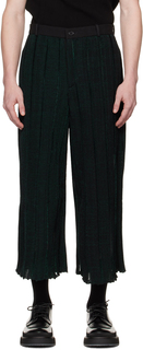 Эксклюзивные черные брюки-кюлоты SSENSE Khanh Brice Nguyen Edition Steven Passaro