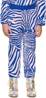 Детские сине-розовые брюки Zebra Lounge M’A Kids