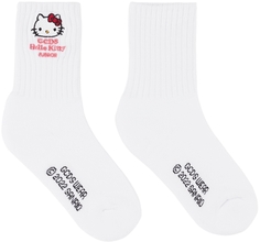 Детские белые носки Hello Kitty Edition GCDS Kids
