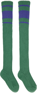 Зеленые носки в полоску Marni