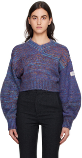 Пурпурный свитер с триполом ADER error