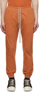 Оранжевые брюки Penta Lounge Rick Owens