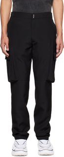 Черные брюки карго узкого кроя Givenchy