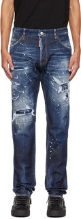 Синие отбеленные джинсы Cool Guy Dsquared2