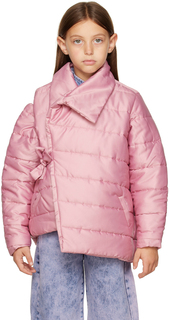 Детская розовая куртка-пуховик M’A Kids