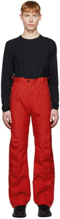 Красные дутые лыжные брюки Kolon Sport Edition Kanghyuk