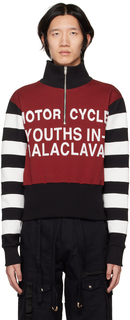 Красный свитер \Мотогонки\&quot;&quot; Youths in Balaclava
