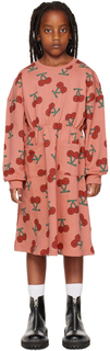 Детское розовое вишневое платье Jellymallow