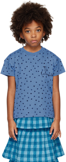 Детская футболка с синими точками The Campamento