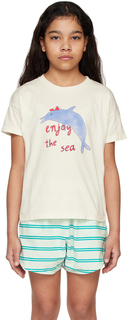 Детская футболка Off-White &apos;Enjoy The Sea&apos; The Campamento