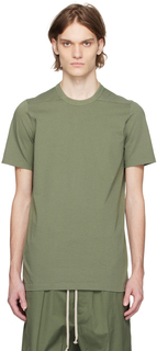 Зеленая футболка уровня Rick Owens