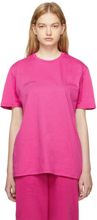 Розовая футболка из органического хлопка PANGAIA