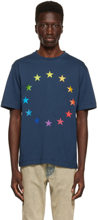 Синяя футболка Wonder Europa Études