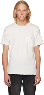 Белая футболка Miles Principal rag &amp; bone