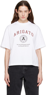 Белая футболка \Университет Аригато\&quot;&quot; Axel Arigato