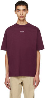 Фиолетовая футболка Le T-Shirt Classique NFPM Drôle De Monsieur