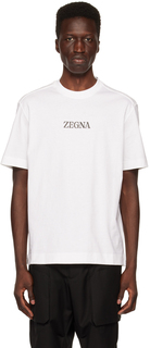 Белая футболка #UseTheExisting ZEGNA