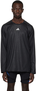 Черная футболка с длинным рукавом для тренировок adidas Originals