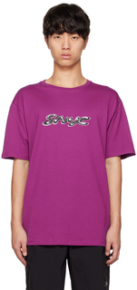 Фиолетовая футболка 3D &apos;SNYC&apos; Saturdays NYC