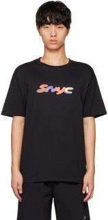 Черная футболка 3D &apos;SNYC&apos; Saturdays NYC