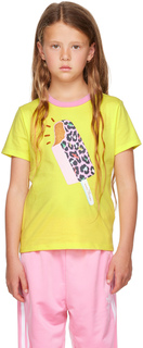 Детская желтая футболка с эскимо Marc Jacobs