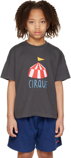 Детская серая футболка \Cirque\&quot;&quot; Jellymallow