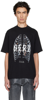 Черная футболка Herz 44 Label Group
