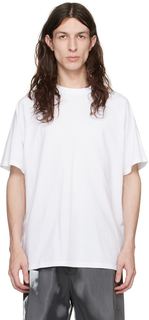 Белая футболка с регланом HELIOT EMIL