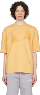 Желтая футболка Le Raphia &apos;Le T-Shirt Bikini&apos; Jacquemus