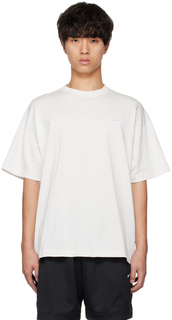 Белая футболка Solo с логотипом Swoosh Nike