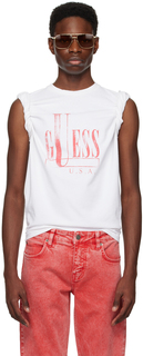 Белая футболка Gusa Capital Guess Jeans U.S.A.