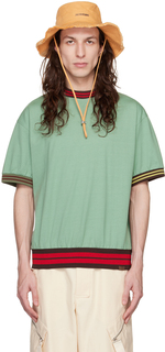 Зеленая футболка Le T-Shirt Joga Jacquemus