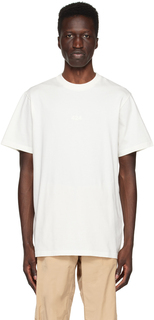 Белая футболка с круглым вырезом 424 Suncoat Girl