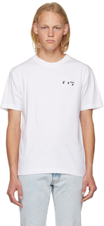 Белая футболка Helvetica Off-White