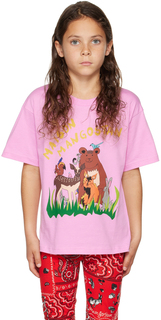 Детская семейная футболка Pink Forest Maison Mangostan
