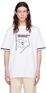 Белая футболка &apos;Le T-Shirt Banana&apos; Jacquemus