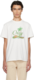 Эксклюзивная белая футболка SSENSE Oasis Kijun